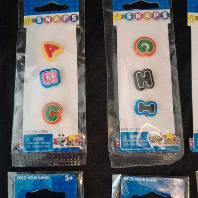 Alphabet I-snaps deco your Bandi, work great with Croc's too!