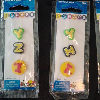 Alphabet I-snaps deco your Bandi, work great with Croc's too!