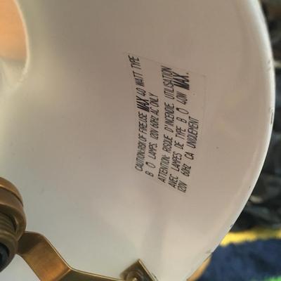 Vintage Ralph Lauren Anette articulated brass floor lamp