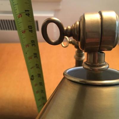 Vintage Ralph Lauren Anette articulated brass floor lamp