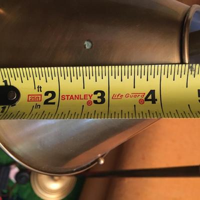 Vintage Ralph Lauren Anette articulated brass floor lamp