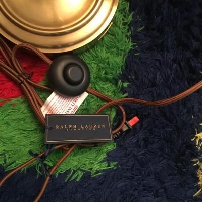 Vintage Ralph Lauren Anette articulated brass floor lamp