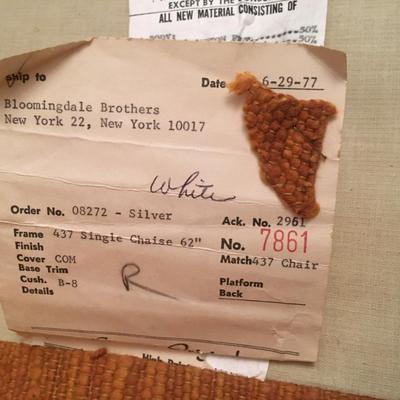 Beekman Place chaise