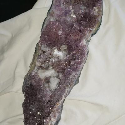 Large chunk of  amethyst crystal geode