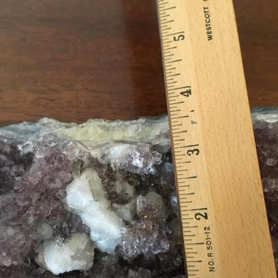 Large chunk of  amethyst crystal geode