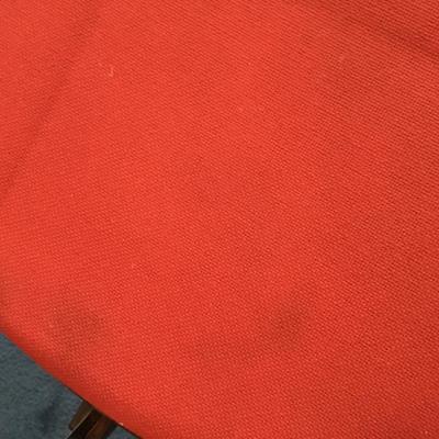 Red Office chair with wheels made in Denmark!