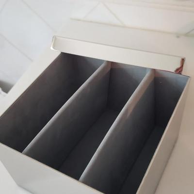 New chrome box with lid