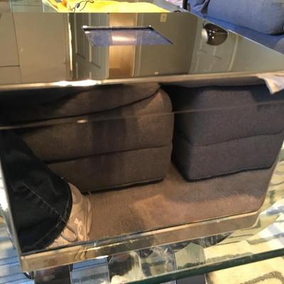 New chrome box with lid