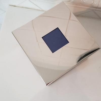 New chrome box with lid