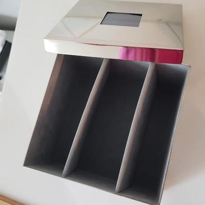 New chrome box with lid