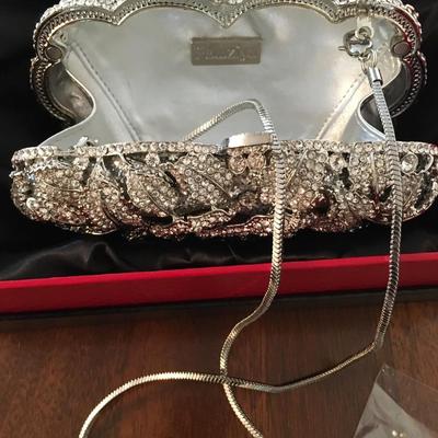 Fawziya luxury  rhinestone evening bag