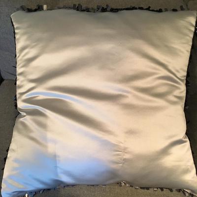 Shiny 'metallic' pillow