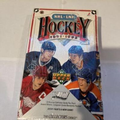 1991-92 Upper Deck Hockey Wax Box Factory Sealed