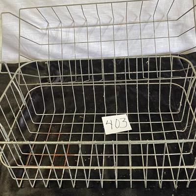 2 Wire Baskets