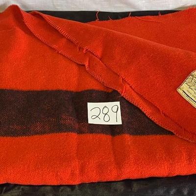 Vintage Polar Star Wool Blanket