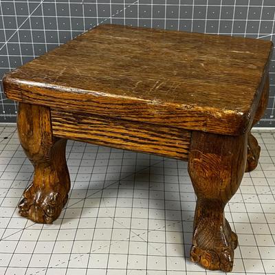 Claw Foot Bench SOLID Oak 