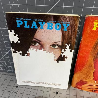 5 Playboy Magazines 1971