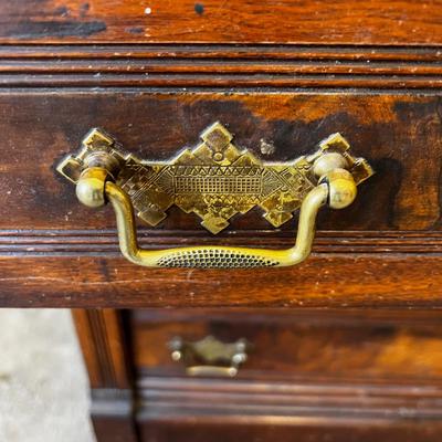Antique Victorian Eastlake Dresser with Mirror