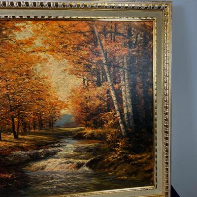 Art Print Autumn Leaves by Robert Wood. Turner Wall Accessory