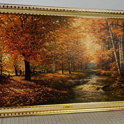 Art Print Autumn Leaves by Robert Wood. Turner Wall Accessory