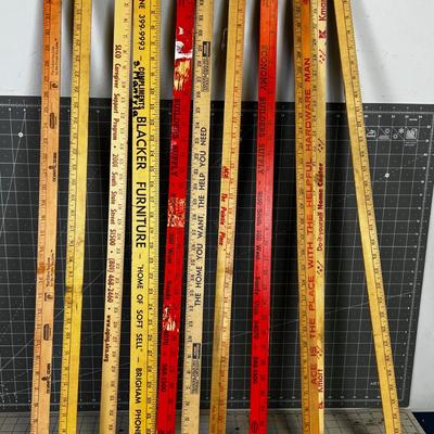 Collection of Yard Sticks CRAFTING Supplies