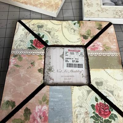 Floral Frames and Photo Albums NEW 