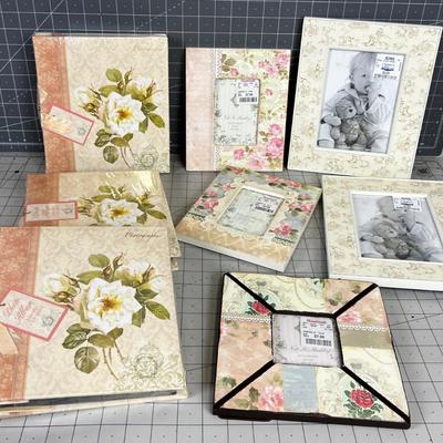 Floral Frames and Photo Albums NEW 