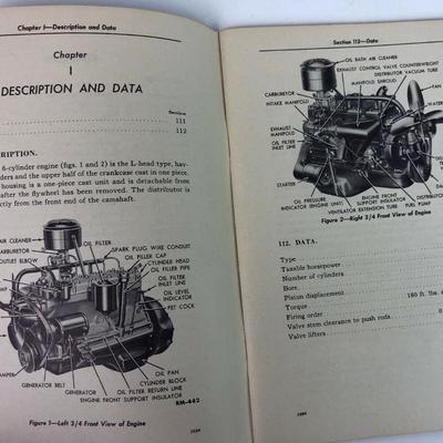 vintage FORD 6-CYLINDER ENGINE G SERIES 1941-1947 REPAIR MANUAL 