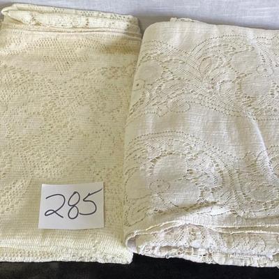 Vintage Lace Tablecloths