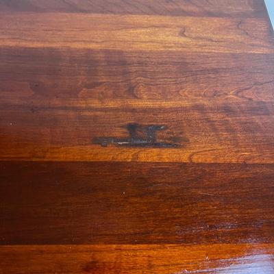 1319 Antique Country Style Trestle Table