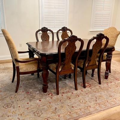 LEGACY CLASSIC FURNITURE ~ Inlaid Dining Room Set