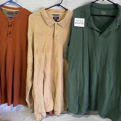 Mens X-Large Shirts