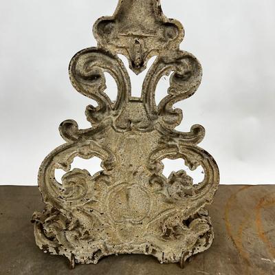 1320 Antique Victorian Colebrookdale Cast Iron Hall Tree
