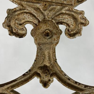 1320 Antique Victorian Colebrookdale Cast Iron Hall Tree