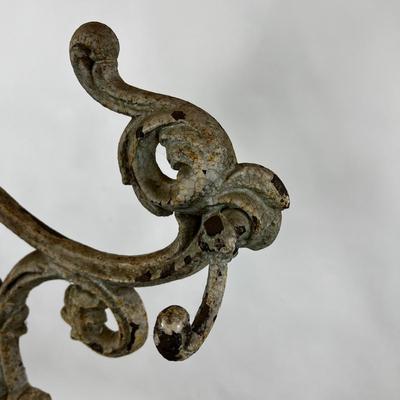 1320 Antique Victorian Colebrookdale Cast Iron Hall Tree