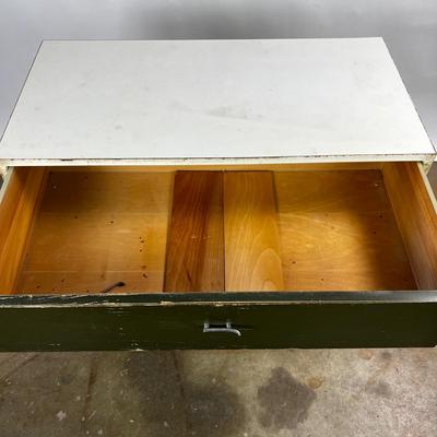 1324 Mid Century Modern Herman Miller Steel Frame Laminated Dresser