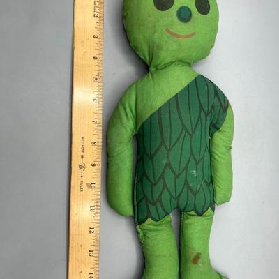 Vintage Jolly Green Giant Rag Doll Stuffed Collectible Plush