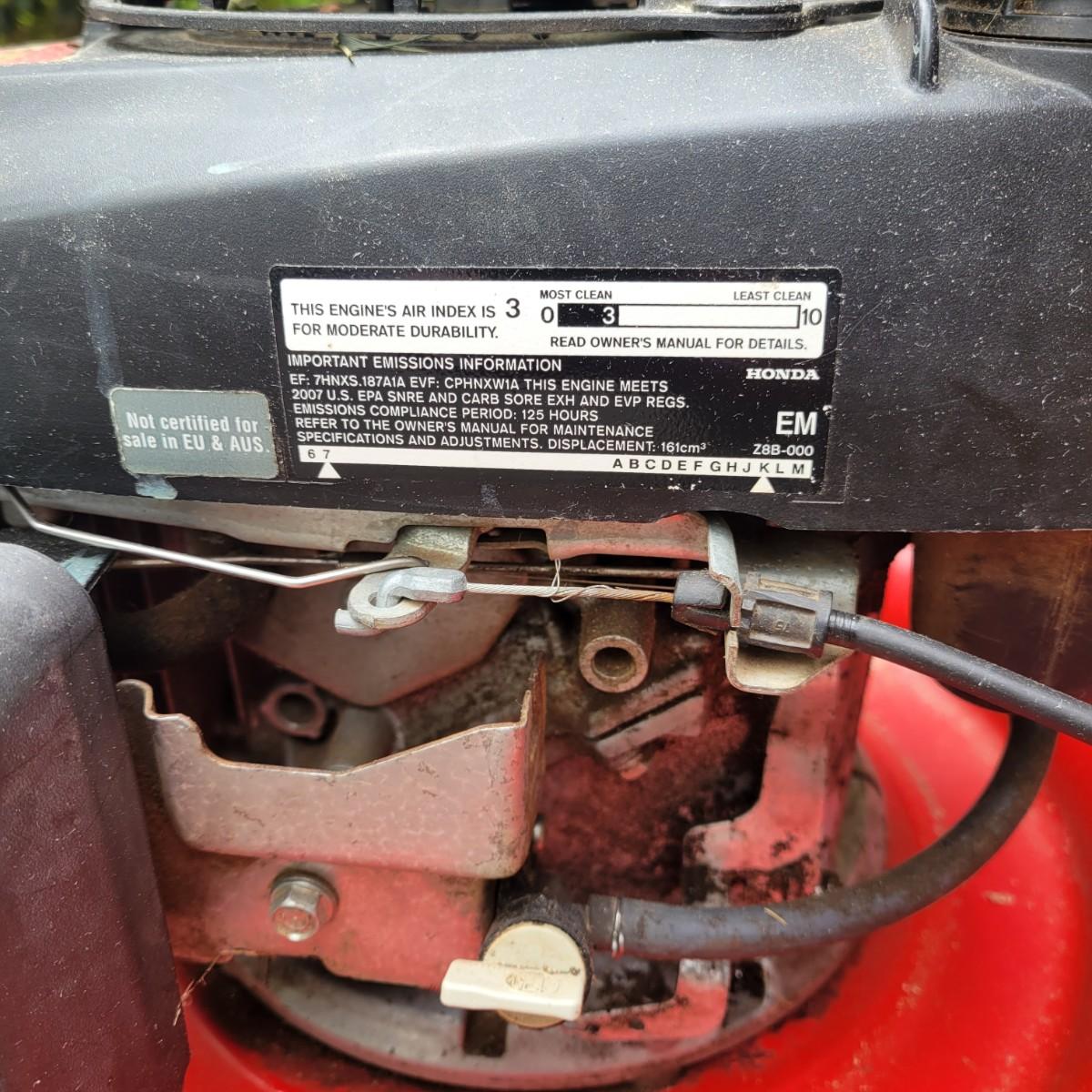 TroyBilt 21" Push Mower (GDW)