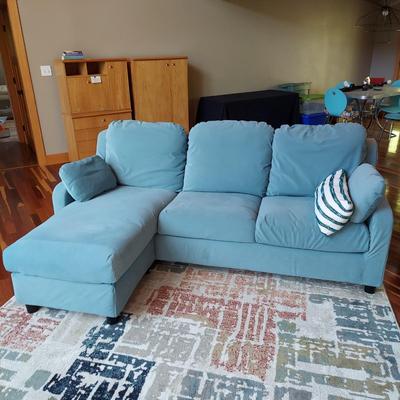 Ikea Sofa with Chaise Lounge & Storage (LR-BB)
