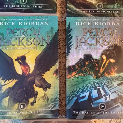 Rick Riordan 'Percy Jackson and the Olympians' 5 Book Series