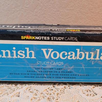 Sparknotes Study Cards - Spanish Vocabulary