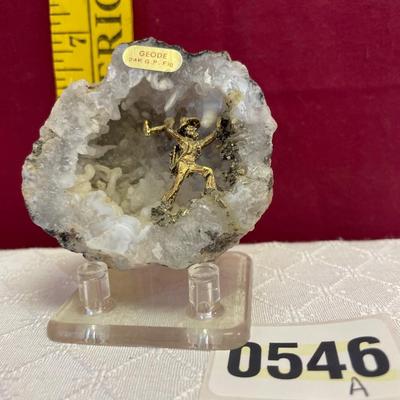 Geode and stand