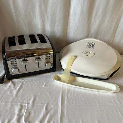 Toaster & George Foreman Lean Mean Fat-Reducing Grilling Machine (K-MK)