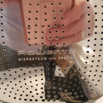 Clean Rowenta iron with cover