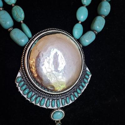 Chico's "turquoise" necklace
