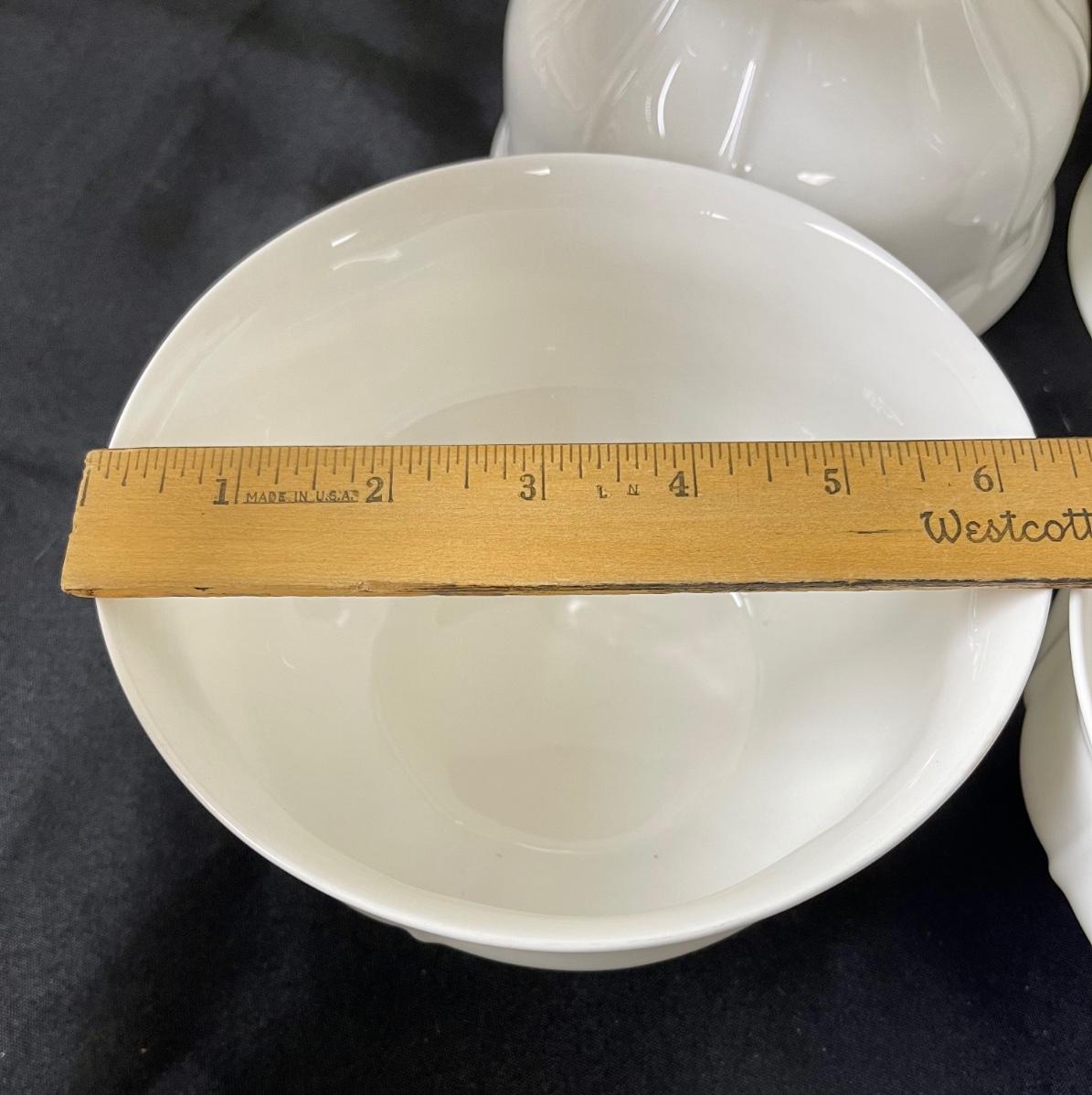 Large 12 place setting 72 pc set of Mikasa Antique White Bone China