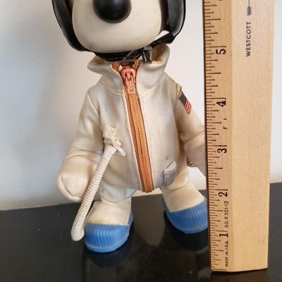 Two (2) Snoopy astronaut dolls 1969