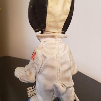 Two (2) Snoopy astronaut dolls 1969
