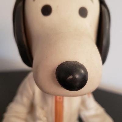 Two (2) Snoopy astronaut dolls 1969