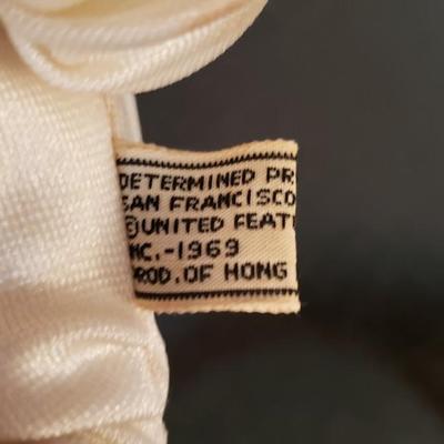 Two (2) Snoopy astronaut dolls 1969